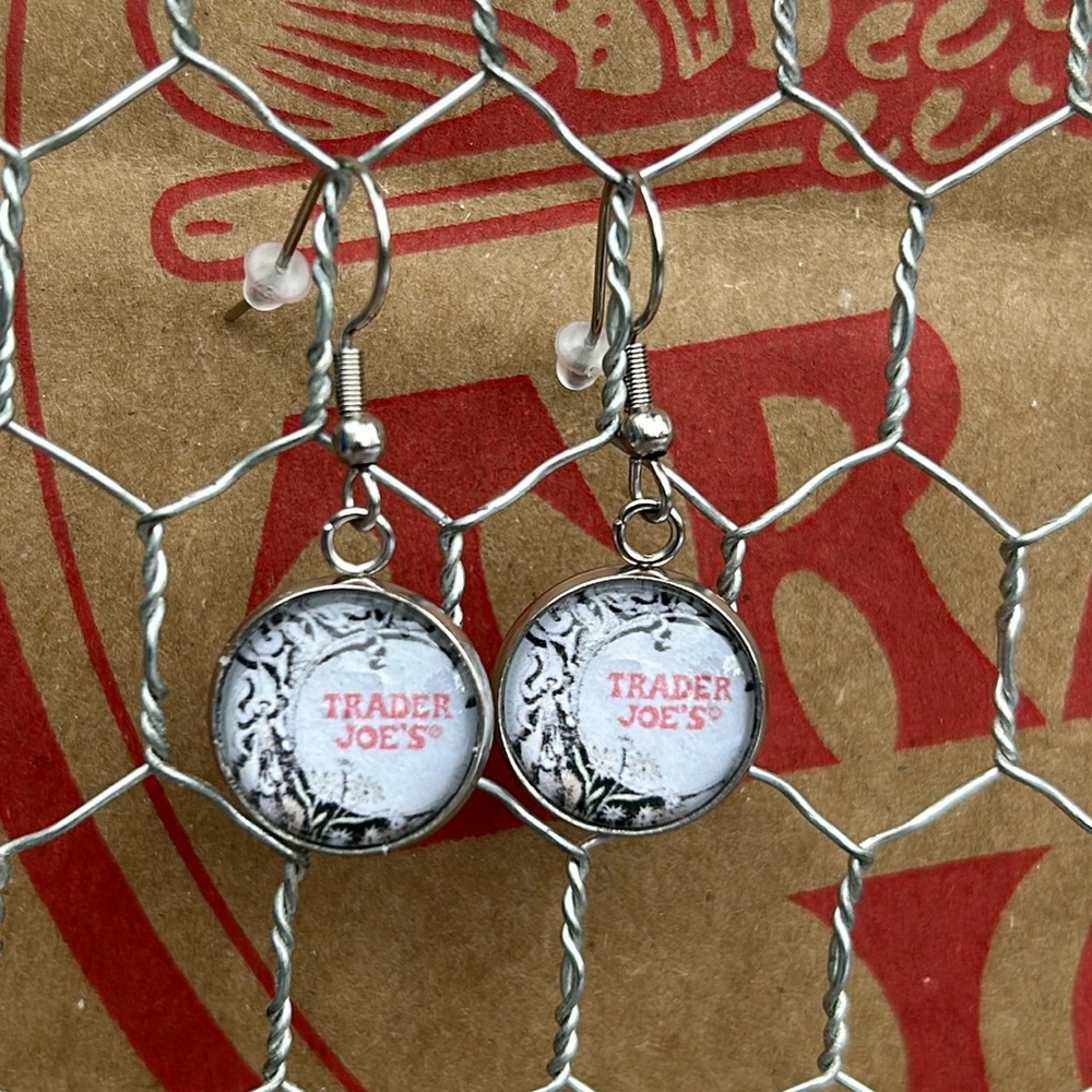 Trader Joe’s earrings 14mm moon